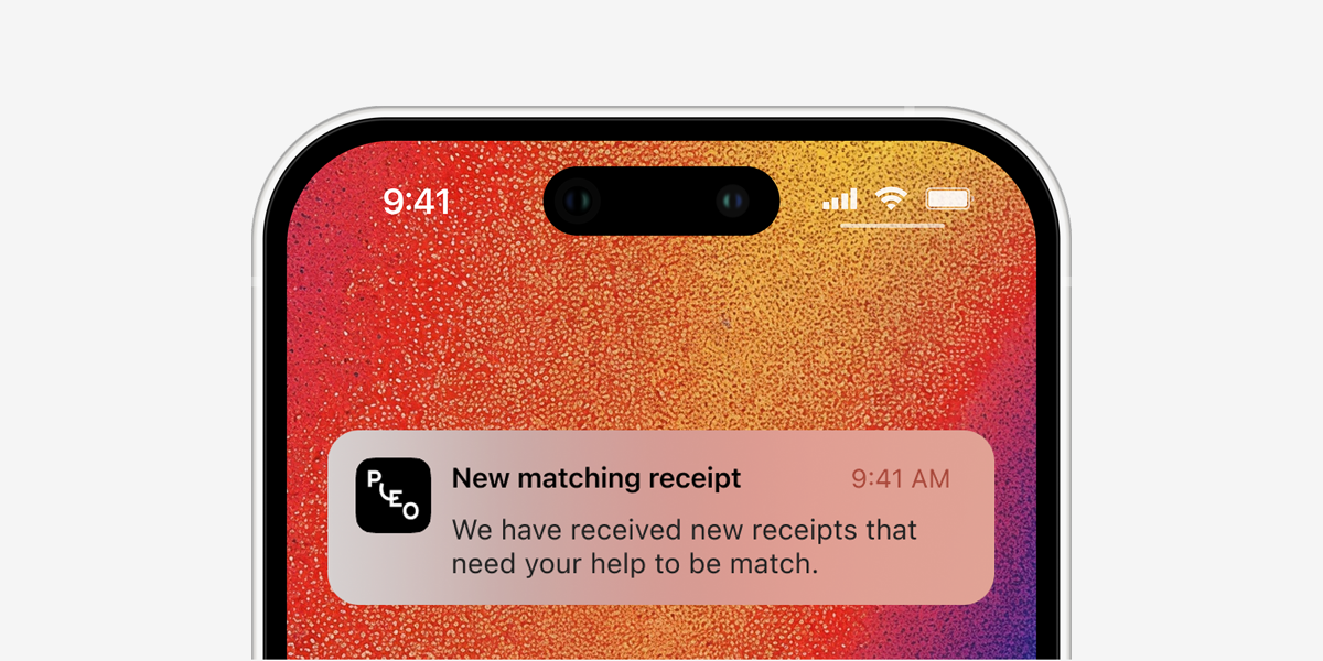 Receipt Inbox cover.